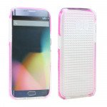 Wholesale Samsung Galaxy S7 Shockproof Air Case (Hot Pink Clear)